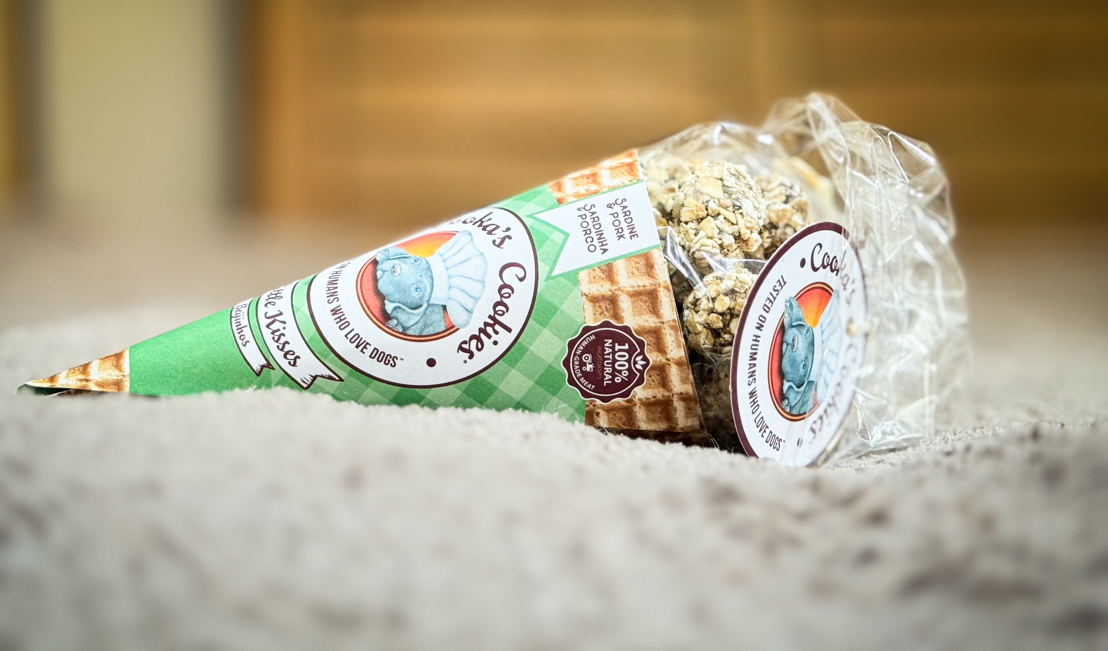 Beijinhos de Porc & Sardine - Cooka's Cookies 🍪