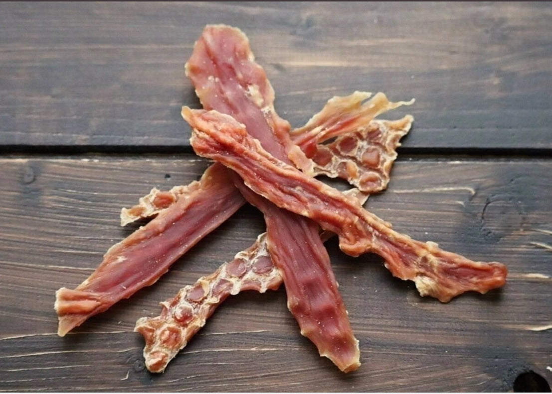 Filets de Canard séchés 200G - Friandise Gourmande et Saine