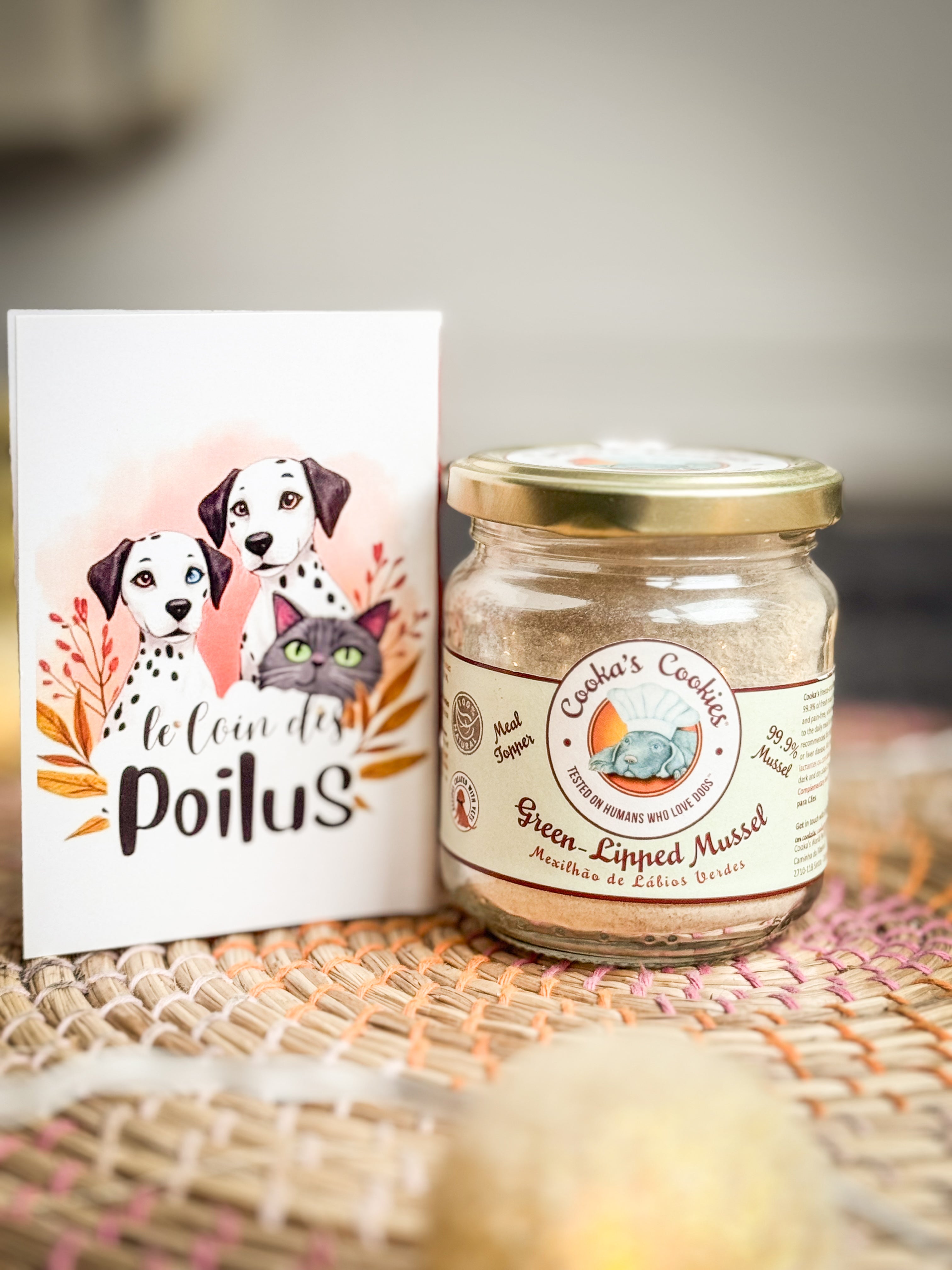 Poussière de Moule verte 100% naturelle - Cooka's Cookies 🍪