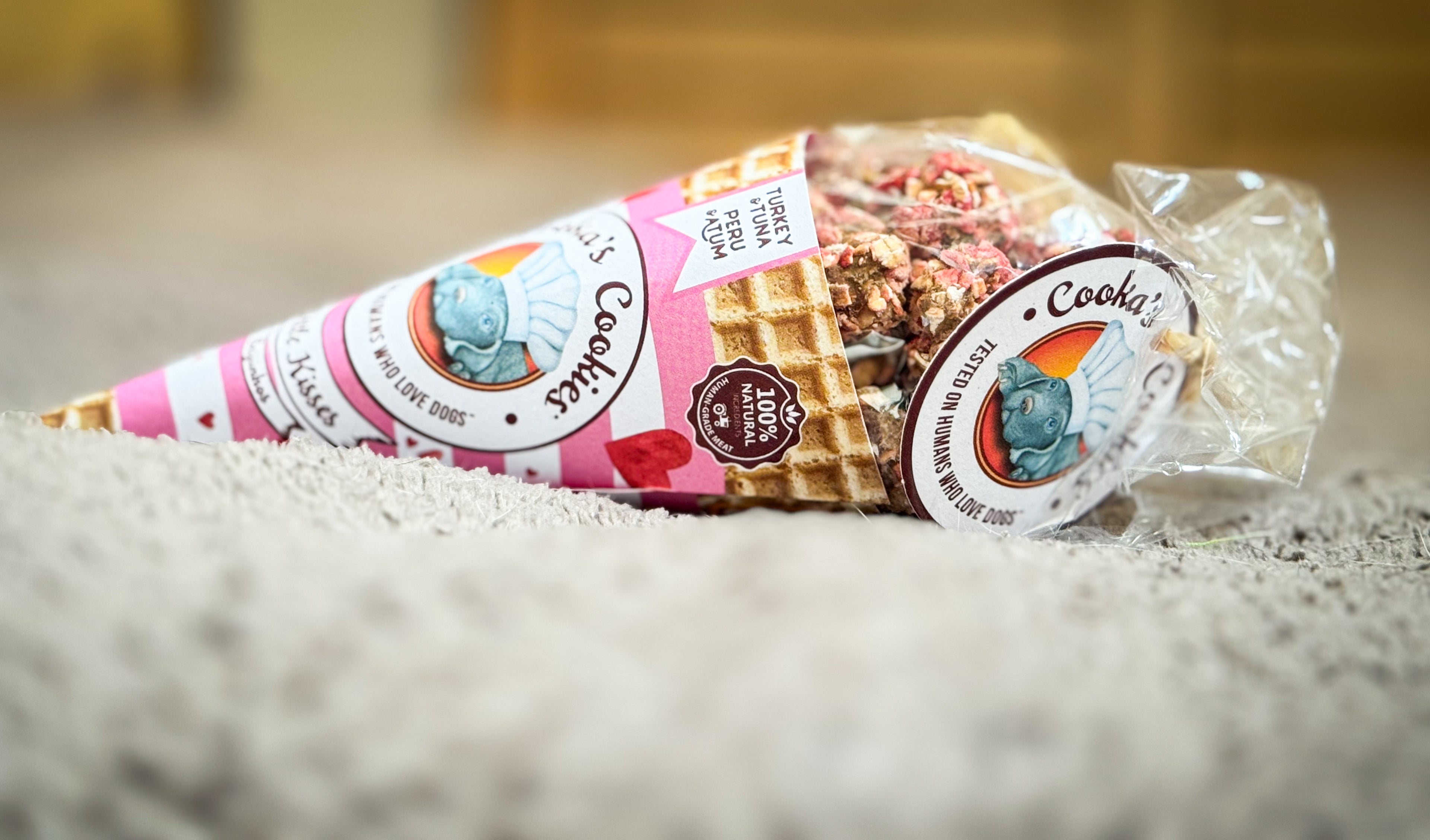 Bisous Roses Dinde & Thon - Cooka's Cookies 🍪