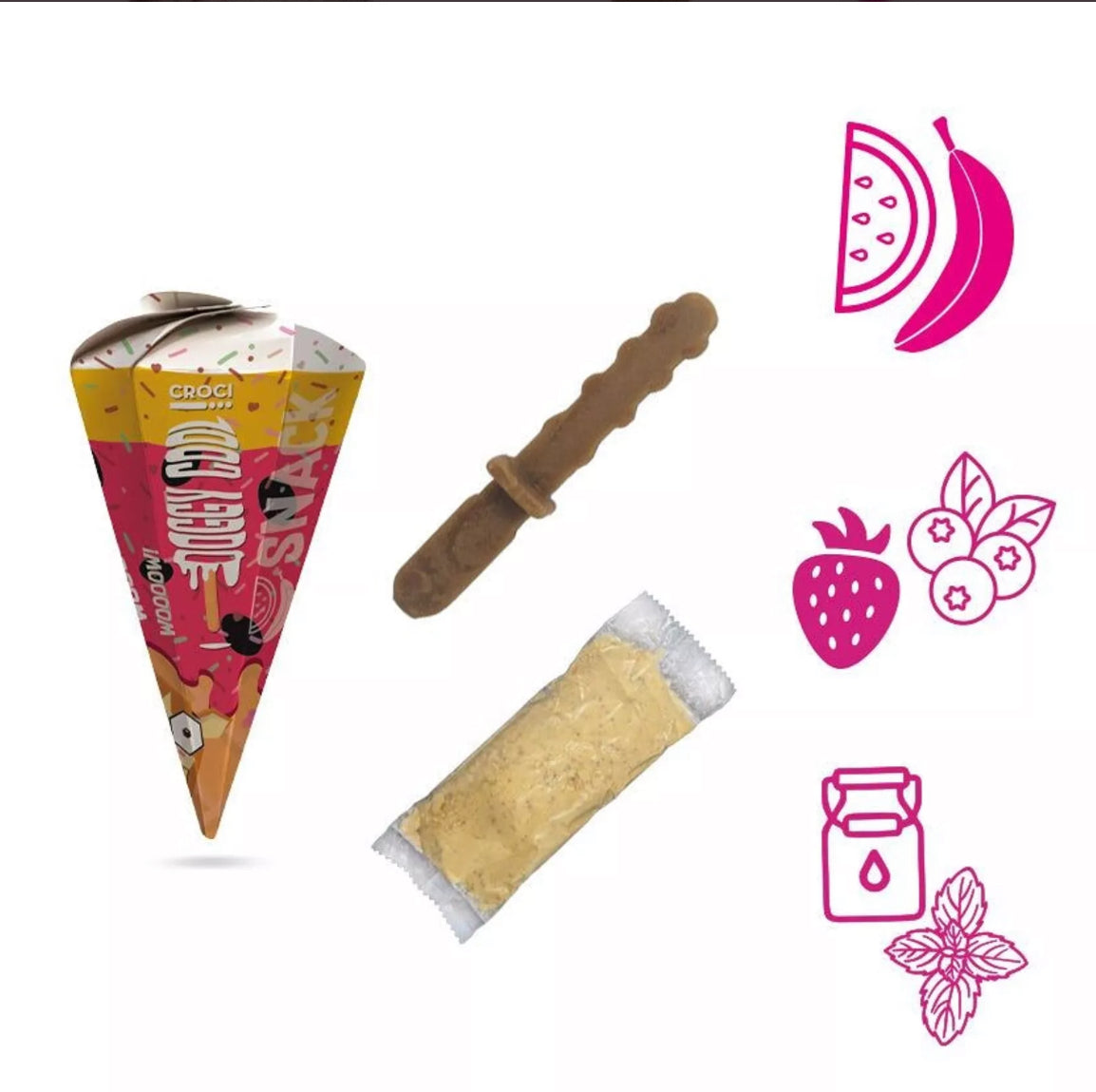 🍦Glace pastèque 🍉 & Banane 🍌 pour chien - À faire maison