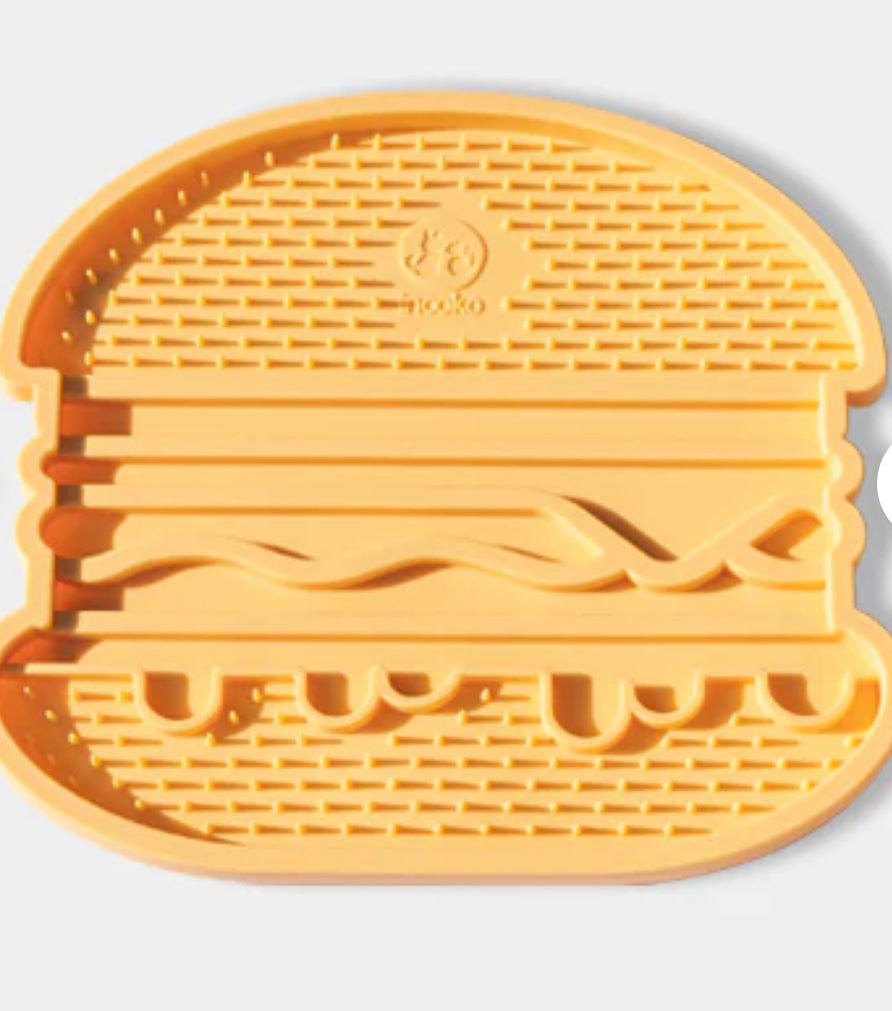 🍔 Tapis de léchage - Yoomy Burger 🐾
