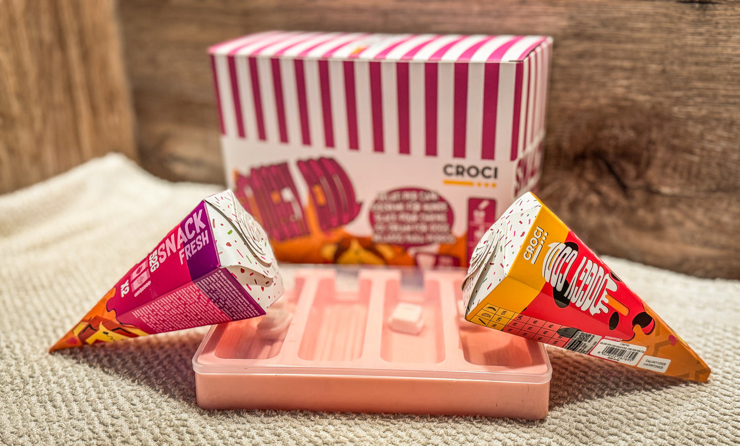 Pack Glaces 🍦pour chien 2 saveurs + moules réutilisables