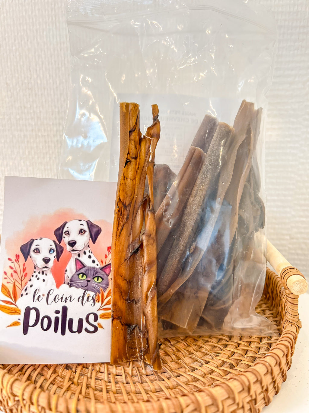 Peau de chevreuil 100g - Mastication longue durée 100% naturelle