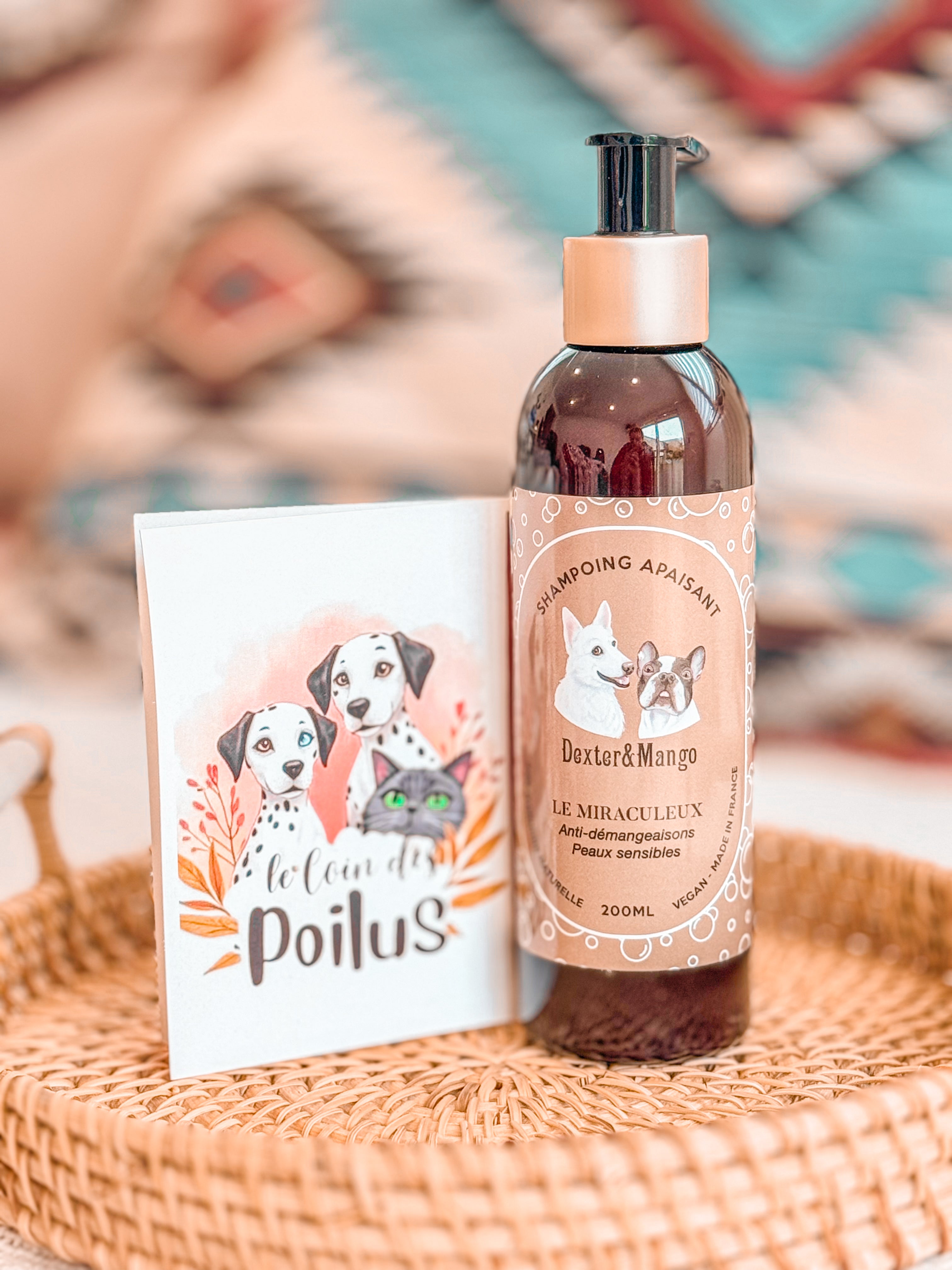 Shampoing liquide Miraculeux Chien - 98% naturel pelage sensible
