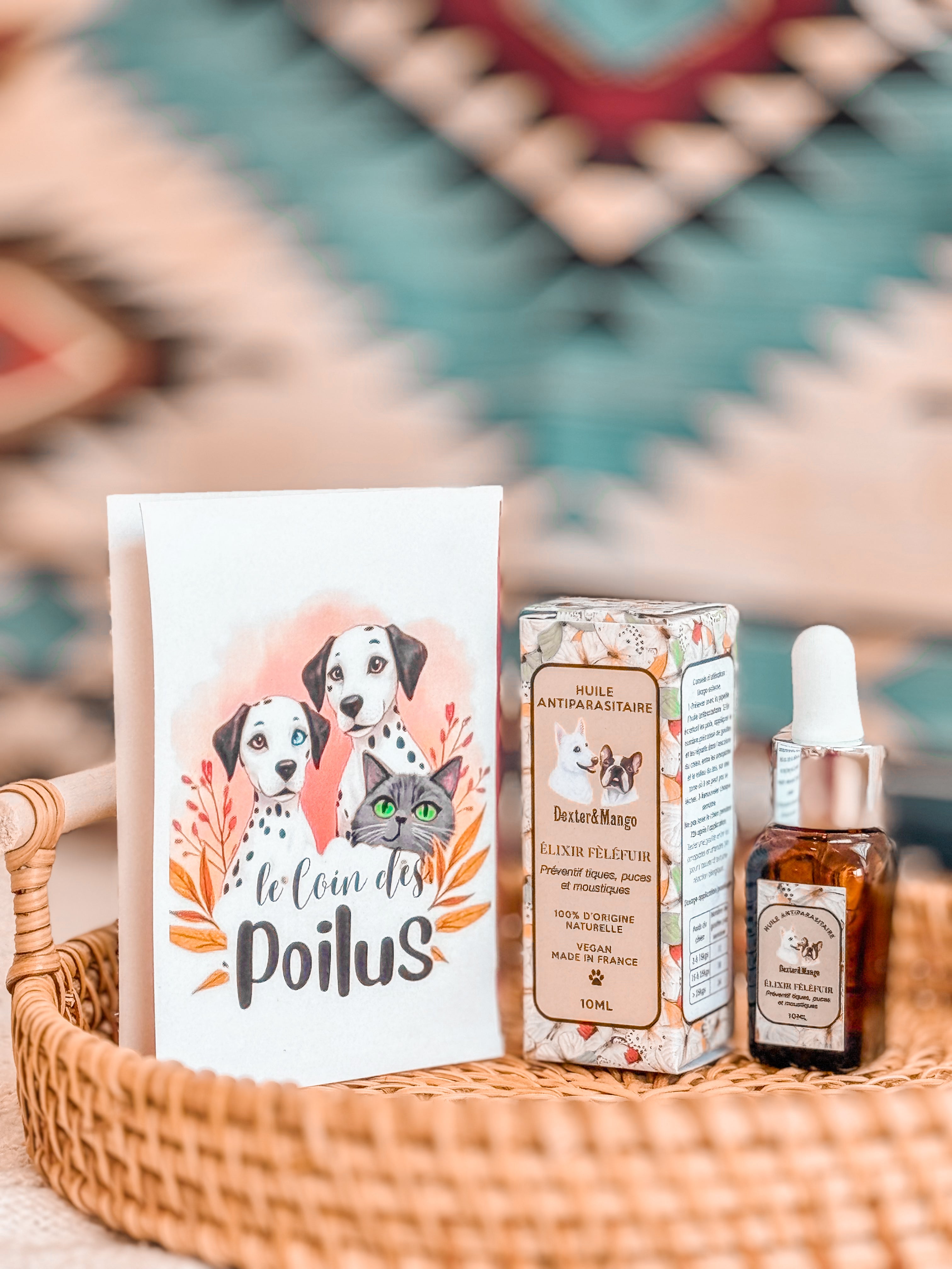 Huile Antiparasitaire Elixir Félèfuir - Protection naturelle contre puces & tiques 🌿