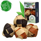 Balle végétale à mâcher – Soins dentaires 100 % naturels pour chiens