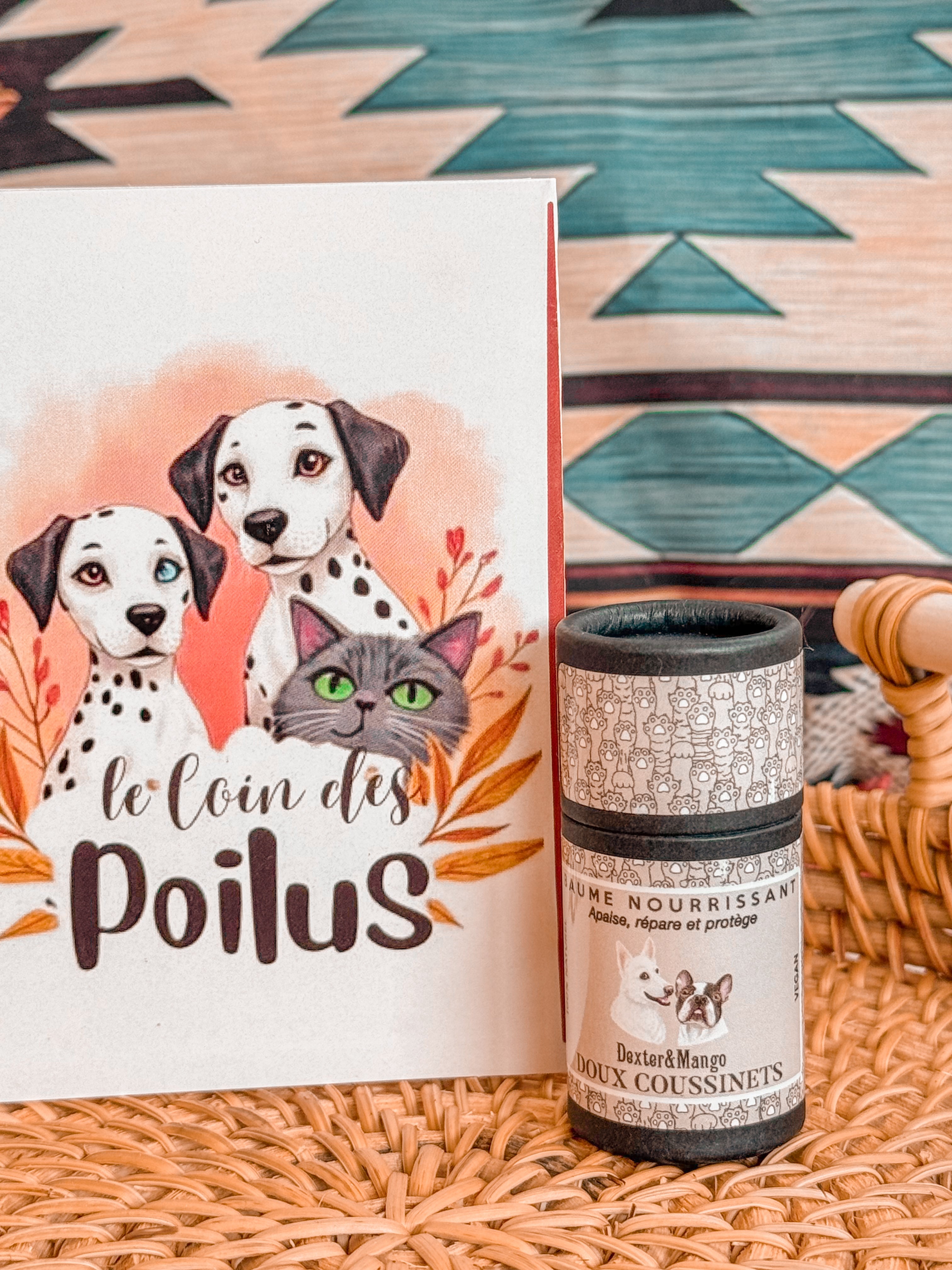 Stick Doux coussinets chien - Baume protecteur 100% naturel