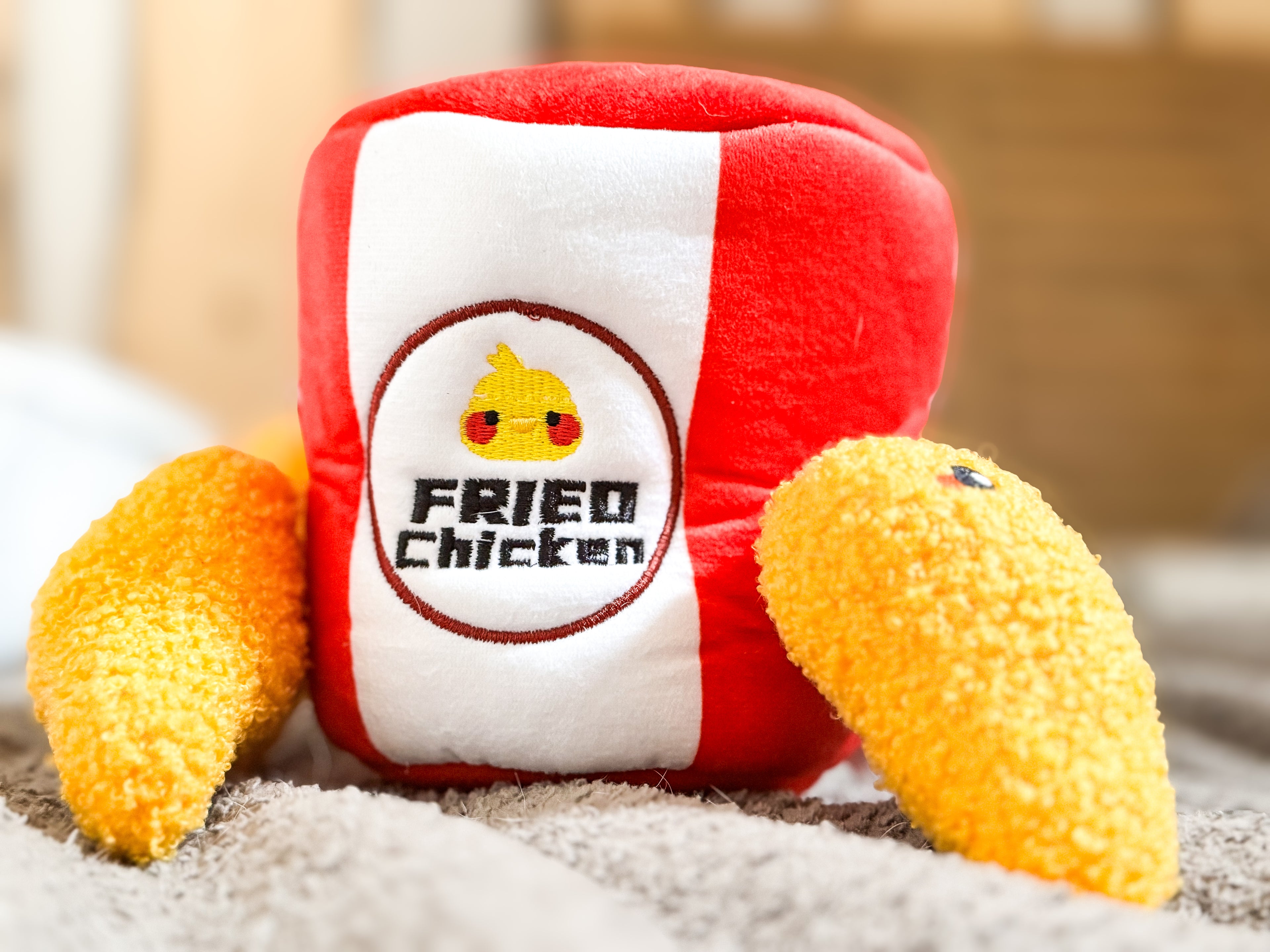 Jouet de fouille pour chien - Poulet frit Bucket