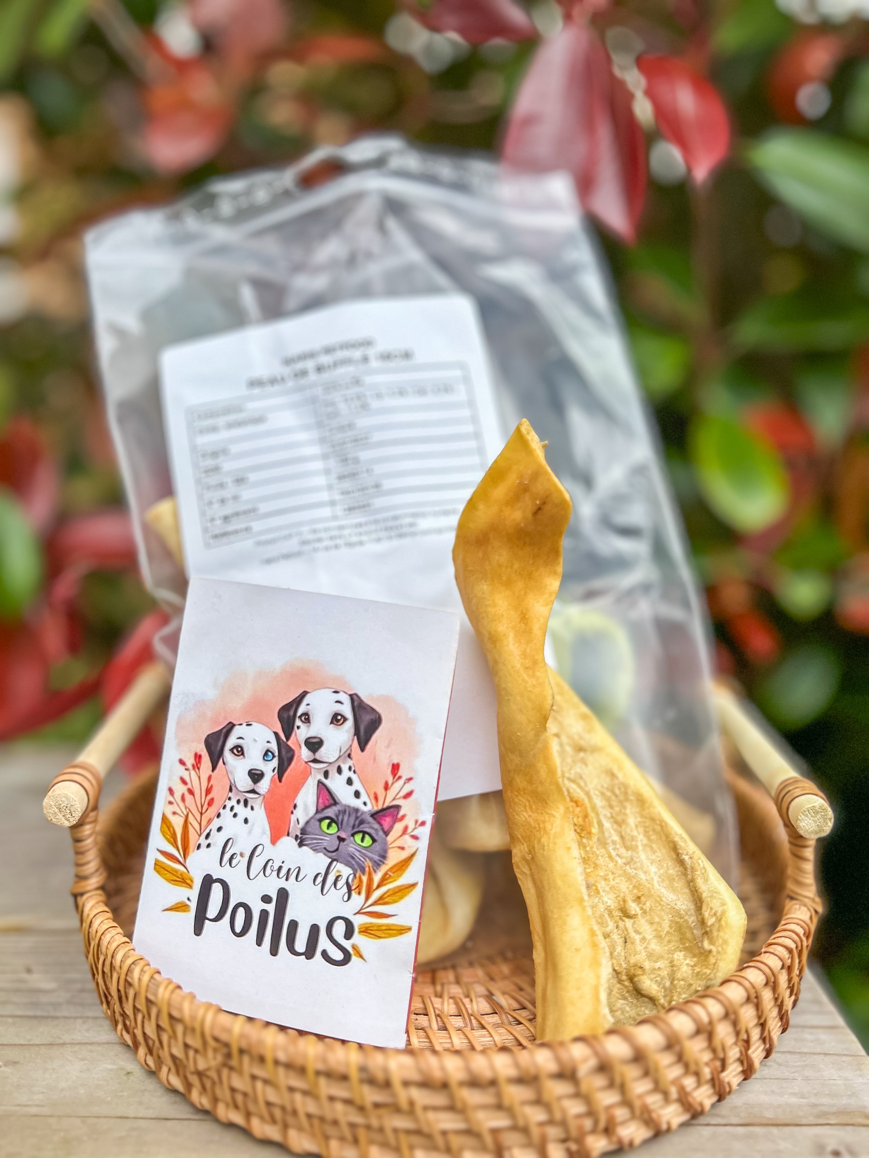 Peau de Buffle 100g - Mastication longue durée 100% naturelle