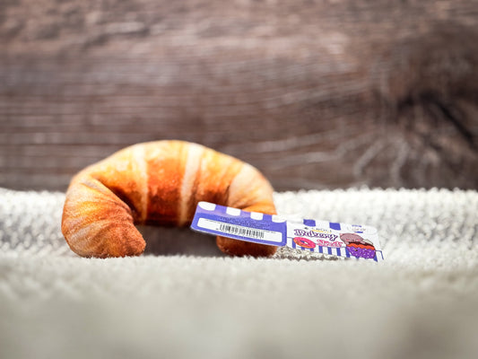 Le croissant 🥐 préféré de ton chat - avec de l’herbe à chat